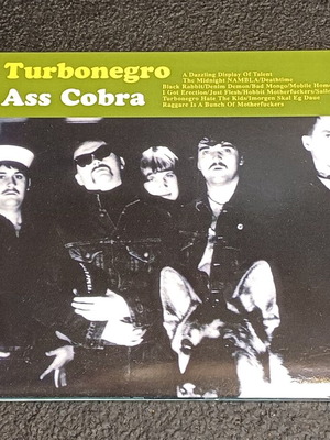 Turbonegro Ass Cobra CD album used, hard rock punk