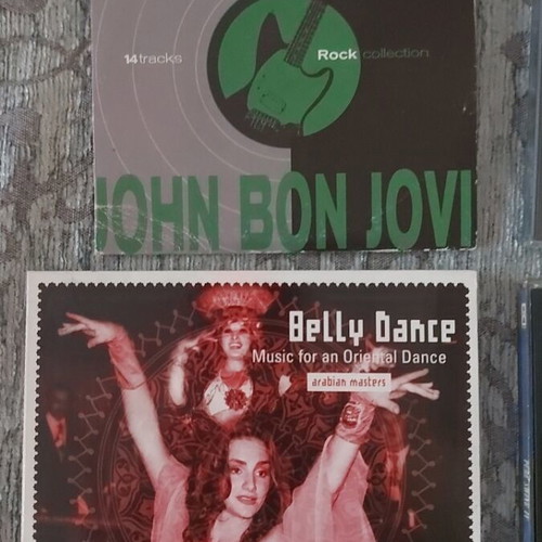Music CDs used, pack of 8