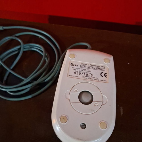 Genius NetMouse Pro retro mouse used, 1990s ball model