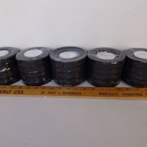 Organza ribbons vintage, like new, pack of 25 rolls 15 mm, 40 meters