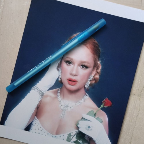 Aliki Vougiouklaki Evita photo on glossy paper 15x20 cm new