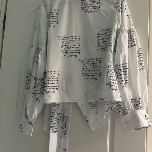Shirt new, thin, white, size S