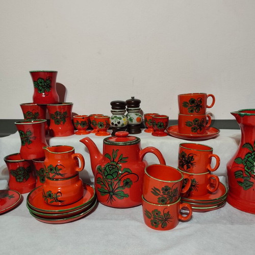 German ceramic serving set Anushka used with chips