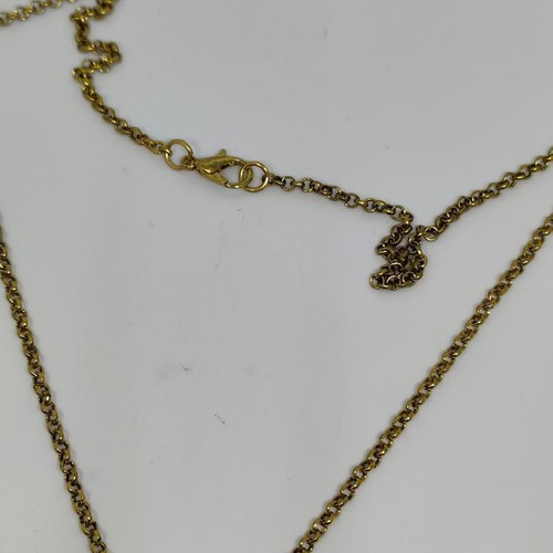 Heart Pendant Necklace with Embossed Spiral Designs, like new