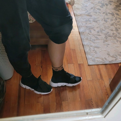 Lynne sneakers size 40 like new, black and white