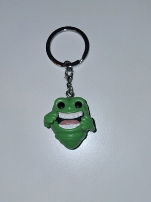 Ghostbusters Slimer Keychain new