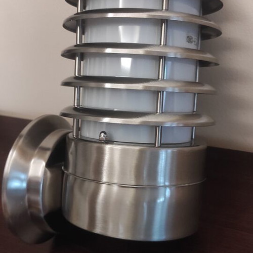 Outdoor wall lamp stainless steel IP44 E27