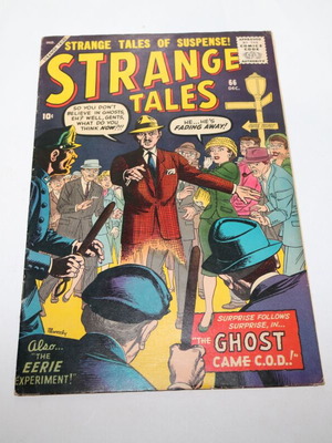 Strange Tales of Suspense 66 Dec Marvel comic used