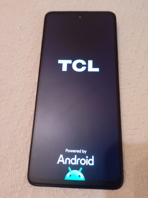 TCL 50 smartphone, like new, black, Android