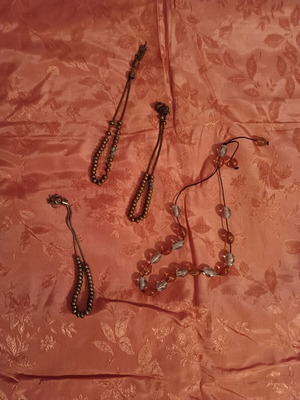 Worry beads used, set of several pieces
