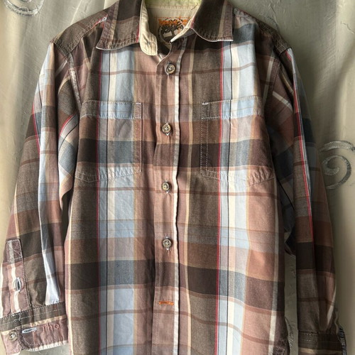 Timberland shirt 116cm like new, brown multicolor