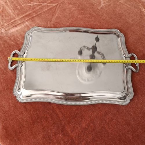 Vintage Guy Degrenne large serving tray stainless steel like new