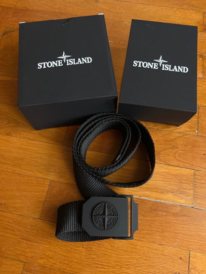 Stone Island ζώνη καινούργια, μαύρη, μέγεθος 110, αυθεντική