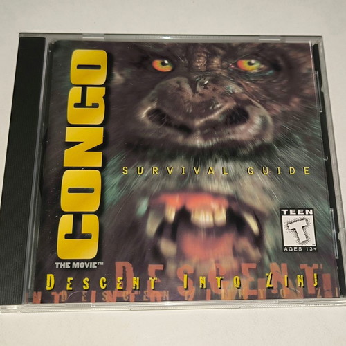 Congo The Movie PC game used, adventure