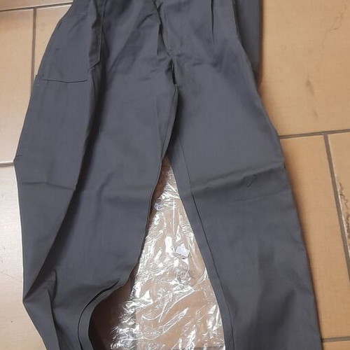 Ergo Ergoline work overalls with suspenders gray new