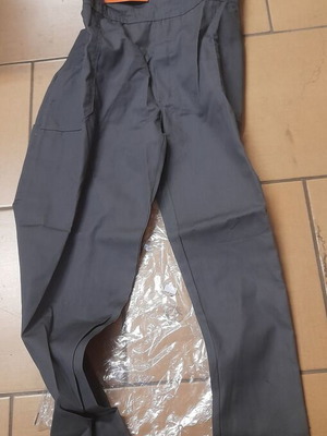 Ergo Ergoline work overalls with suspenders gray new