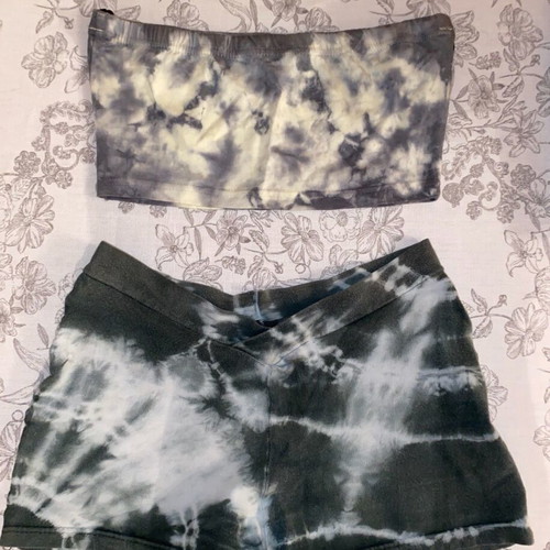 Public Desire set shorts and top used, multicolor