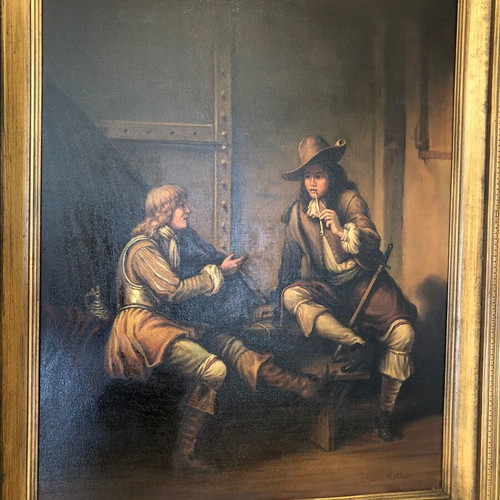 Rene Pretton painting used 58x79
