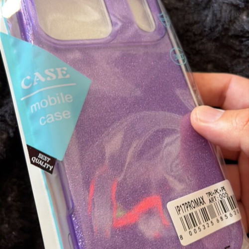 Iphone 17 Pro Max glitter case new