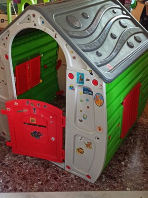 Playhouse used for indoor and outdoor