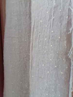 Women's pashmina used beige nude 100x200 cm