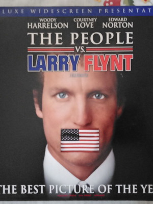 The People Vs. Larry Flynt LaserDisc like new, drama