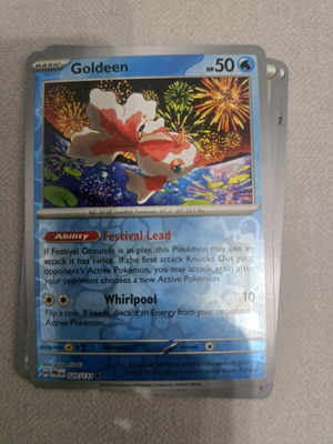 Goldeen Pokemon card new