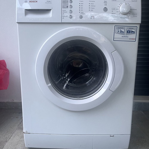 Washing machine for parts, used, broken drum