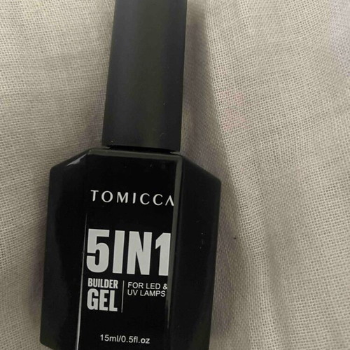 Gel base UV/LED new for longer nail polish wear