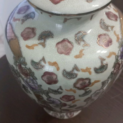 Satsuma floor lamp base handmade new