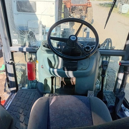 New Holland B 110 backhoe used, 4x4, tires 70%