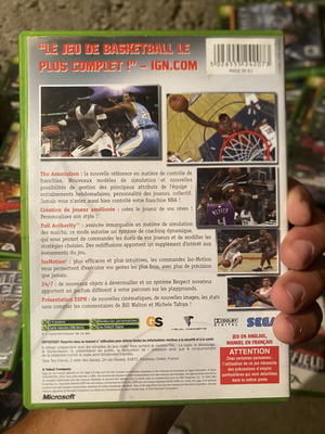 ESPN 2K5 Xbox game, classic OG