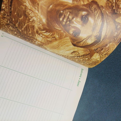 Diary 1988 like new, rare and unique