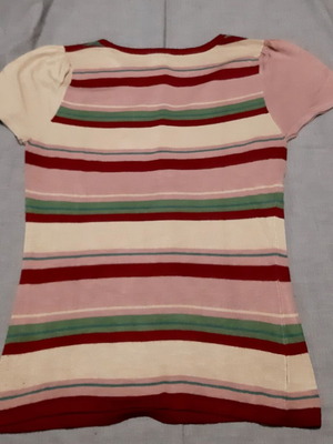 Mission for future striped knitted top, M/L