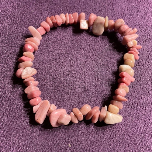 Rhodonite Genuine Stone Bracelet