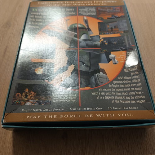 Starwars Dark Forces PC Big Box used, MSDOS action shooting game