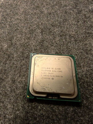 Intel Celeron Dual-Core E1400 processor used, Socket LGA775
