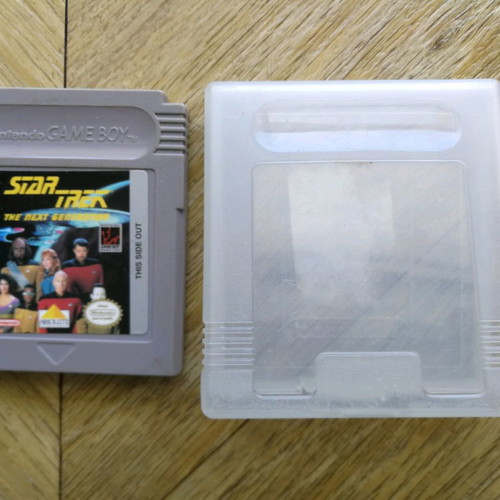 Star Trek The Next Generation game used for Nintendo Gameboy