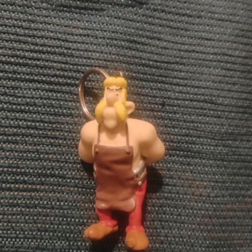 Asterix and Obelix keychain used