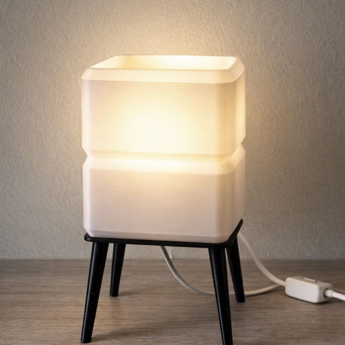 Cube table lamp new minimalistic design