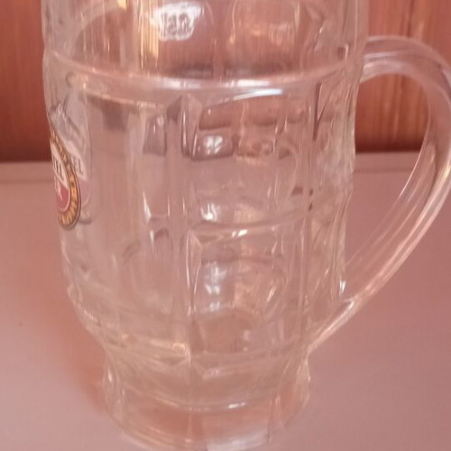 Amstel Beer Glasses used, set of 9, 500ml