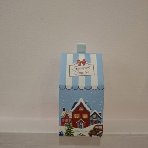 Christmas scented candle Rain Forest, like new