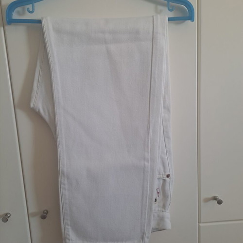 Men's White Jeans size 34 like new, waist 86cm