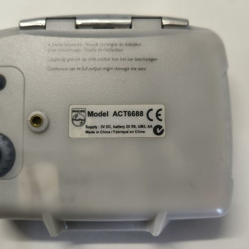 Philips Activ ACT6688 Walkman portable cassette player and radio