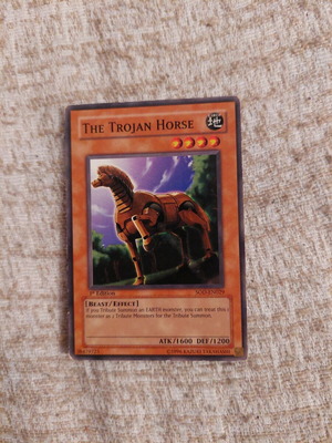 Yu-Gi-Oh The Trojan Horse card like new