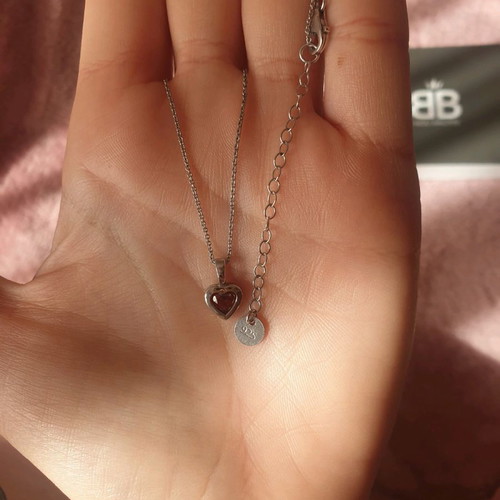 Bijou Brigitte silver necklace and earrings set new