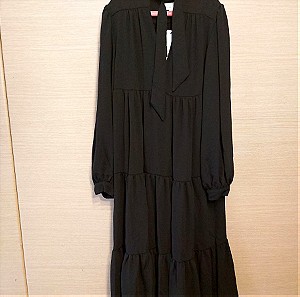 Φόρεμα μίντι μαύρο Νο S-m