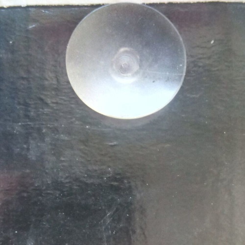 Decorative sign used with suction cup
