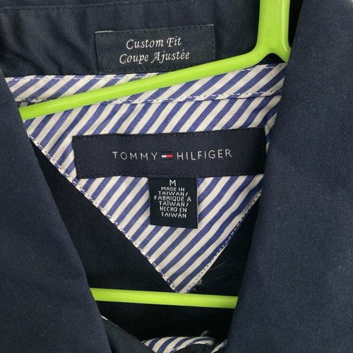 Tommy Hilfiger long sleeve shirt Medium dark blue used