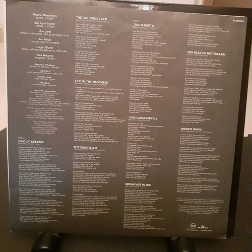 Deep Purple Slaves and Masters vinyl used, rock